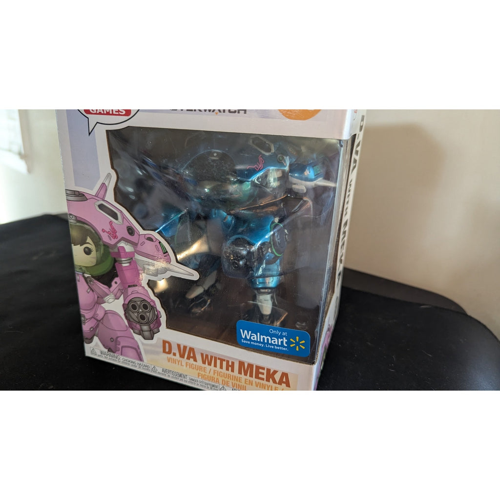 Funko Pop! Overwatch - D.Va with Meka #177 (Blueberry Variant) – Walmart Exclusive