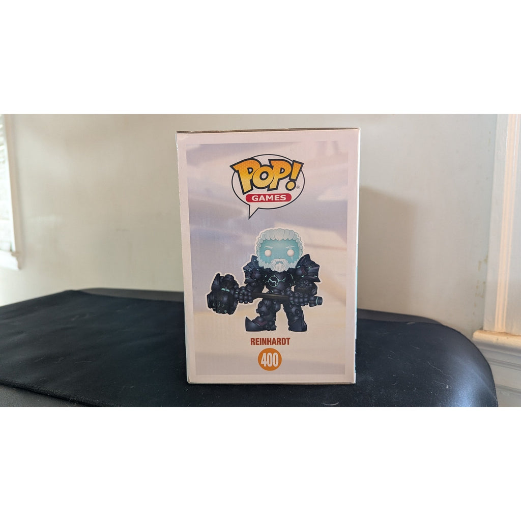 Funko Pop Overwatch Reinhardt Coldhardt Glow #400 2018 Fall Convention 6"