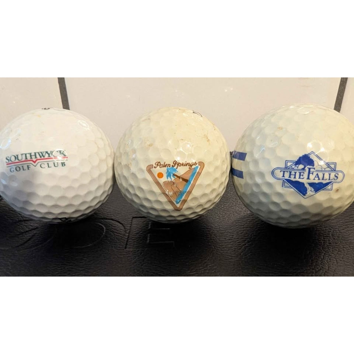 Vintage Luxury Destination & Resort Golf Balls - 5 Ball Premium Collector Lot