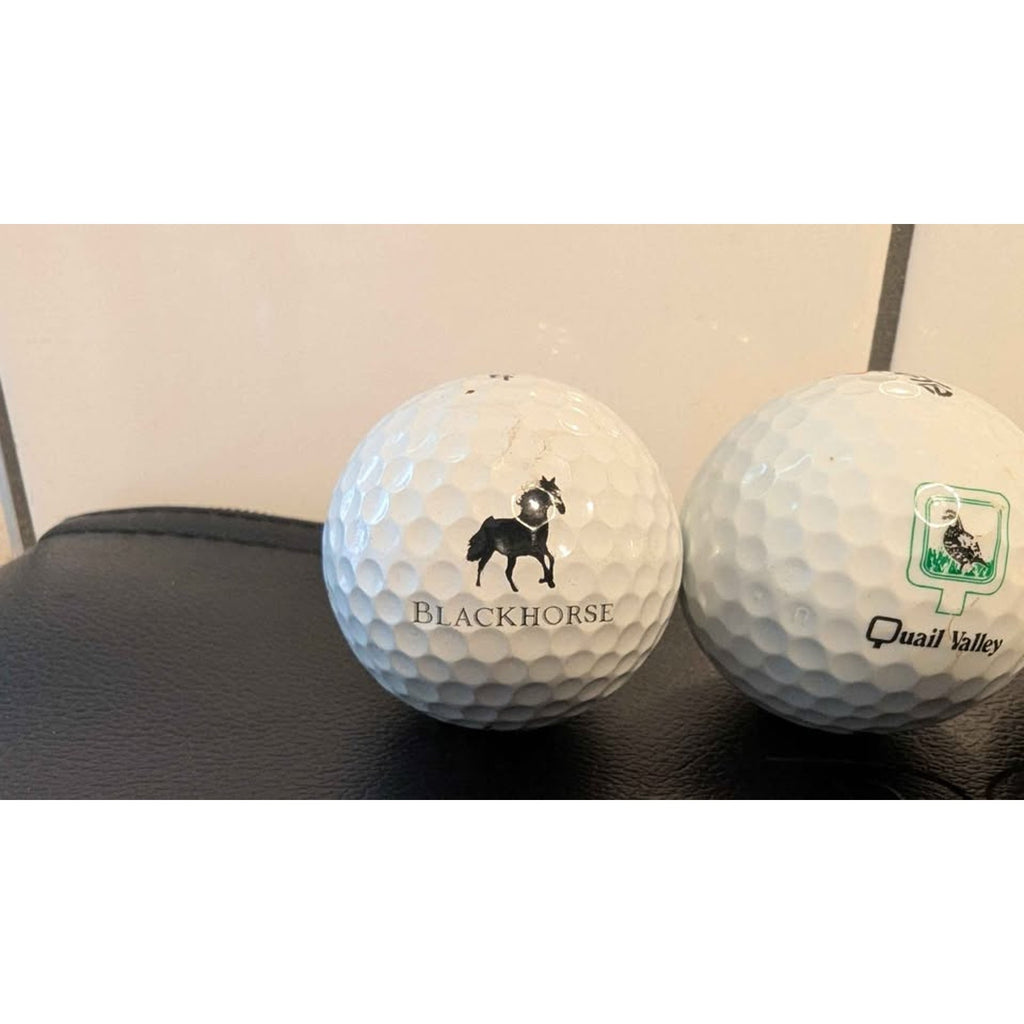Vintage Greater Houston Texas Logo Golf Balls - 5 Ball Premium Collector Lot
