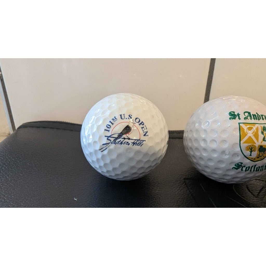 Vintage Golf Ball Collector Bundle - St Andrews, 2001 US Open, Olde York CC