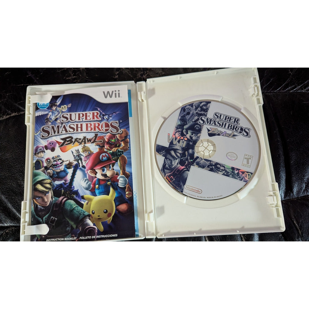 Super Smash Bros. Brawl (Nintendo Wii, 2008) CIB Complete Tested Work