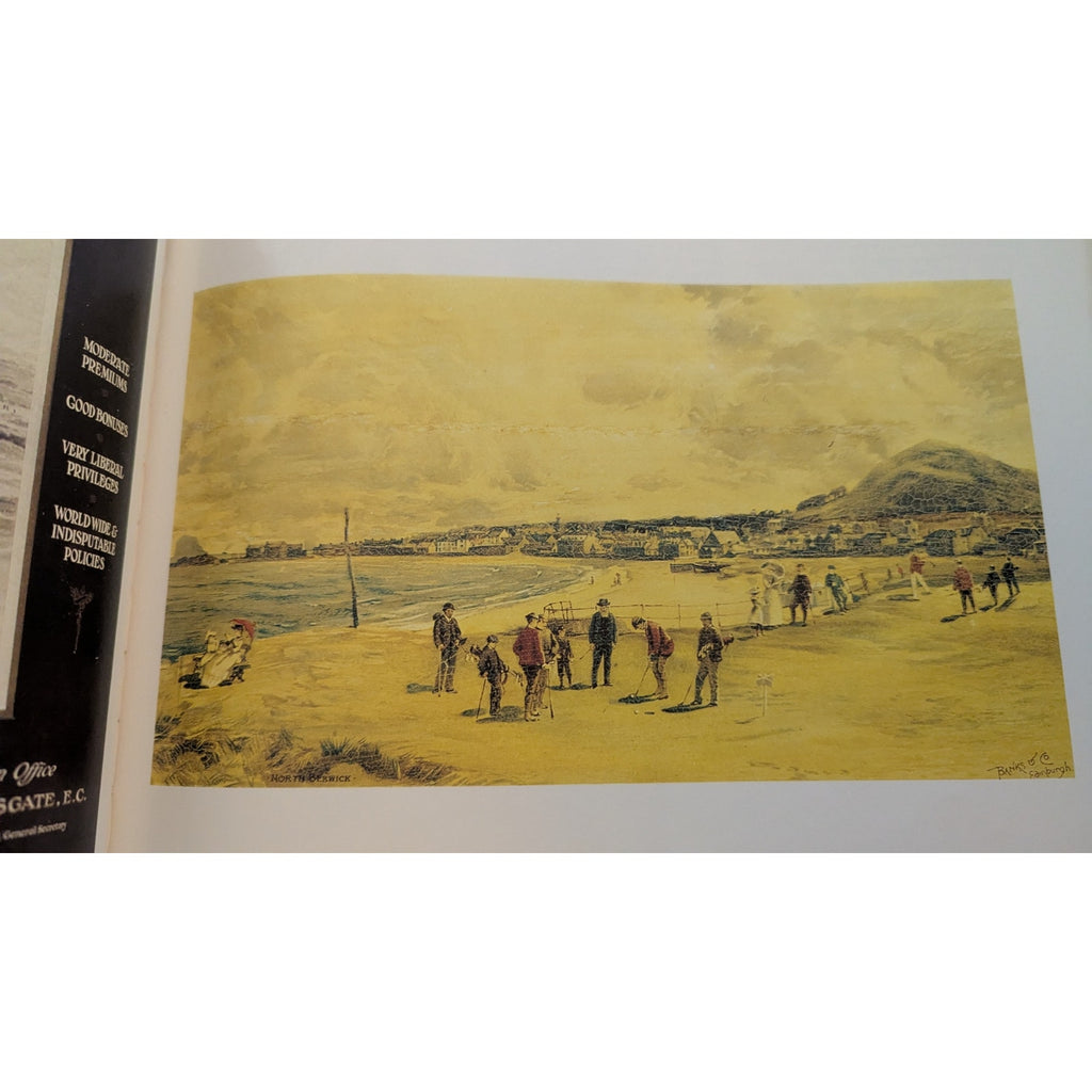 Golf: A Visual History Hardcover Book by Michael Hobbs Vintage 1991