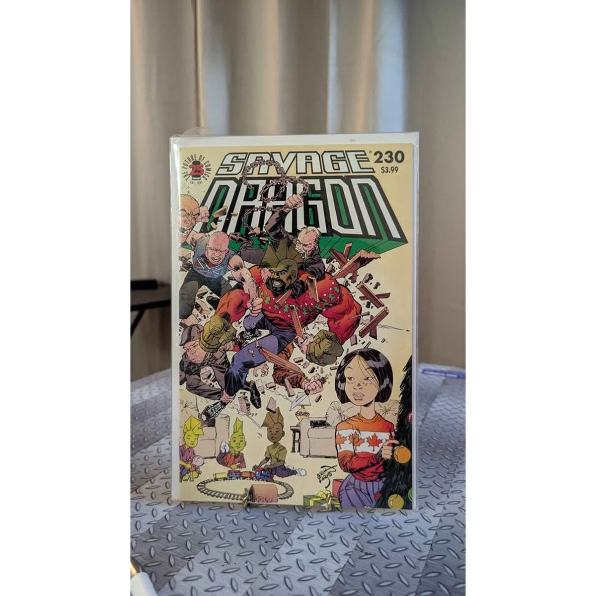 Savage Dragon #230 by Erik Larsen, published by Image Comics.