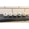Vintage Greater Houston Texas Logo Golf Balls - 5 Ball Premium Collector Lot