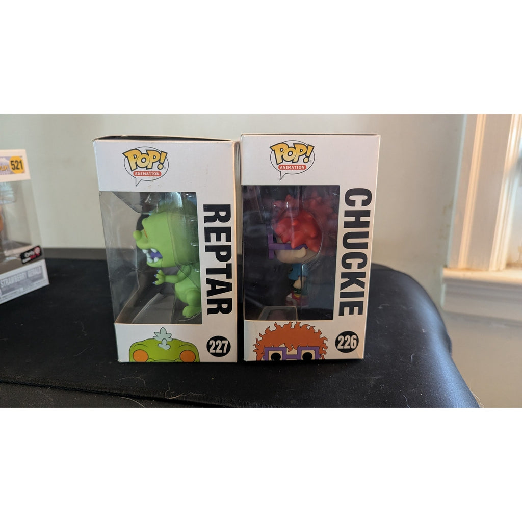 Funko Pop Rugrats Bundle - Reptar #227 & Chuckie #226 (Open Box / Wear)