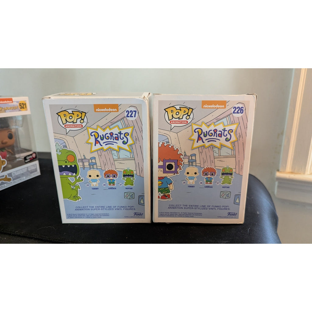 Funko Pop Rugrats Bundle - Reptar #227 & Chuckie #226 (Open Box / Wear)