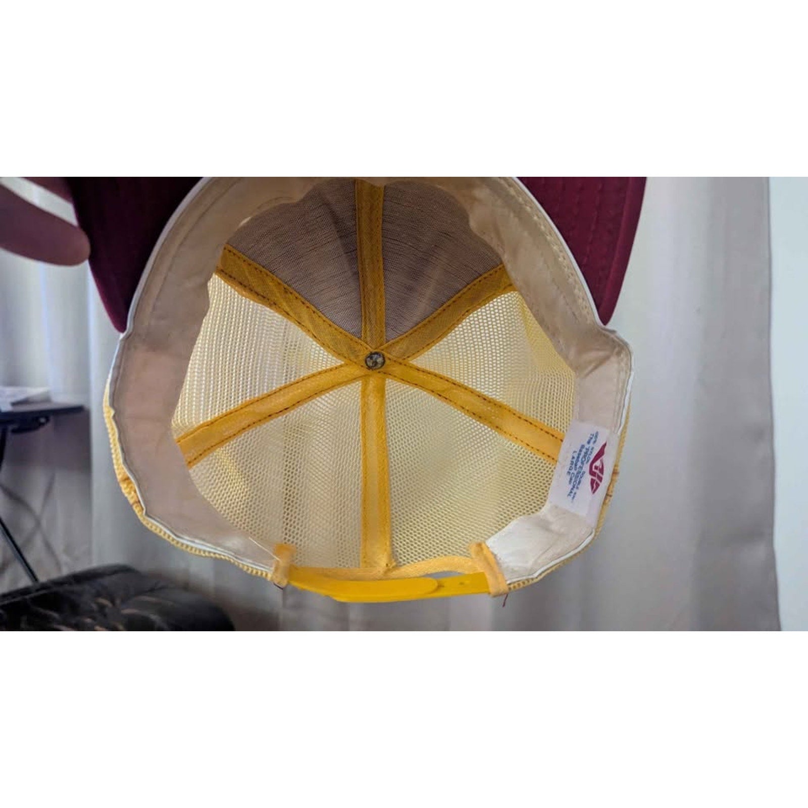 True Vintage 70s USC Trojans AJD Trucker Hat - Team Issued Staff Gear - Size (adjustable)