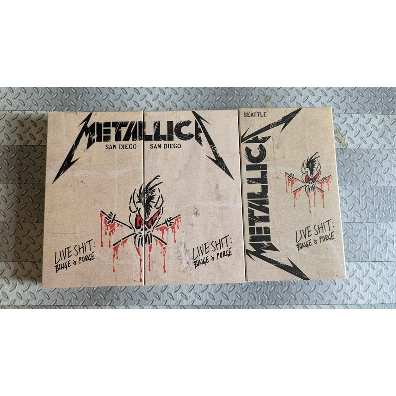 1993 Metallica Live $hit: Binge & Purge Box Set - 100% COMPLETE