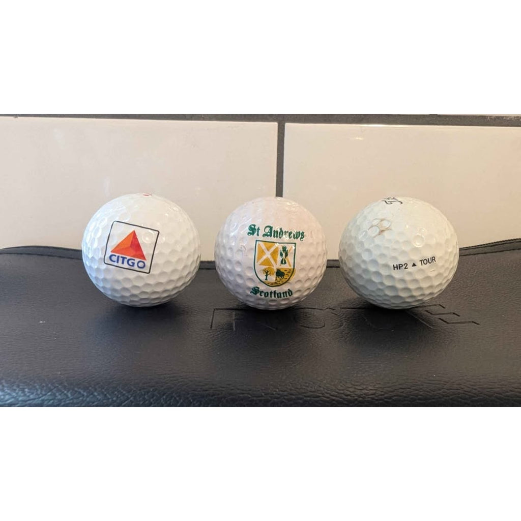 Vintage Golf Ball Collector Bundle - St Andrews, 2001 US Open, Olde York CC
