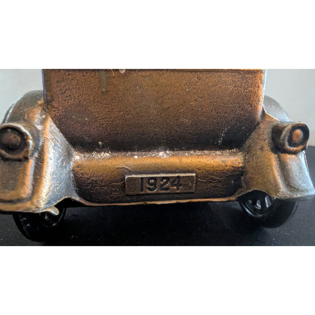 Vintage Banthrico 1924 Chrysler Metal Car Coin Bank - Southwest Bank of Omaha NE