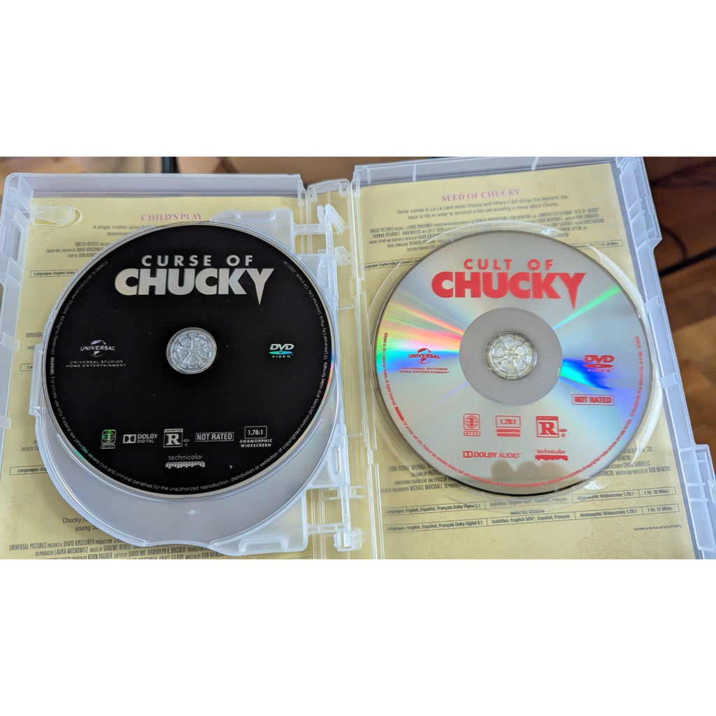 Chucky Complete 7-Movie Collection DVD Box Set - Child's Play Horror Series
