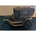 Vintage Banthrico 1910 Stanley Steamer Metal Car Coin Bank First West Side Bank Omaha NE