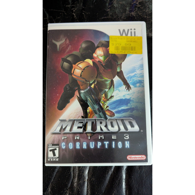 Metroid Prime 3: Corruption - Nintendo Wii (Complete in Box)