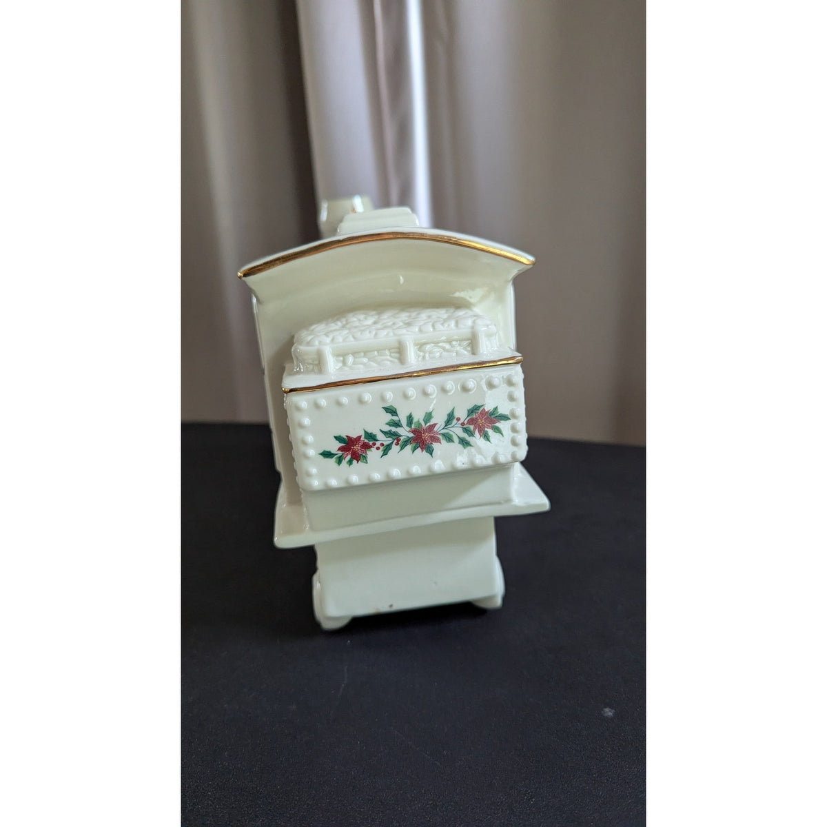 Vintage Lenox Holiday Junction Collection Porcelain Christmas Train Engine Locomotive