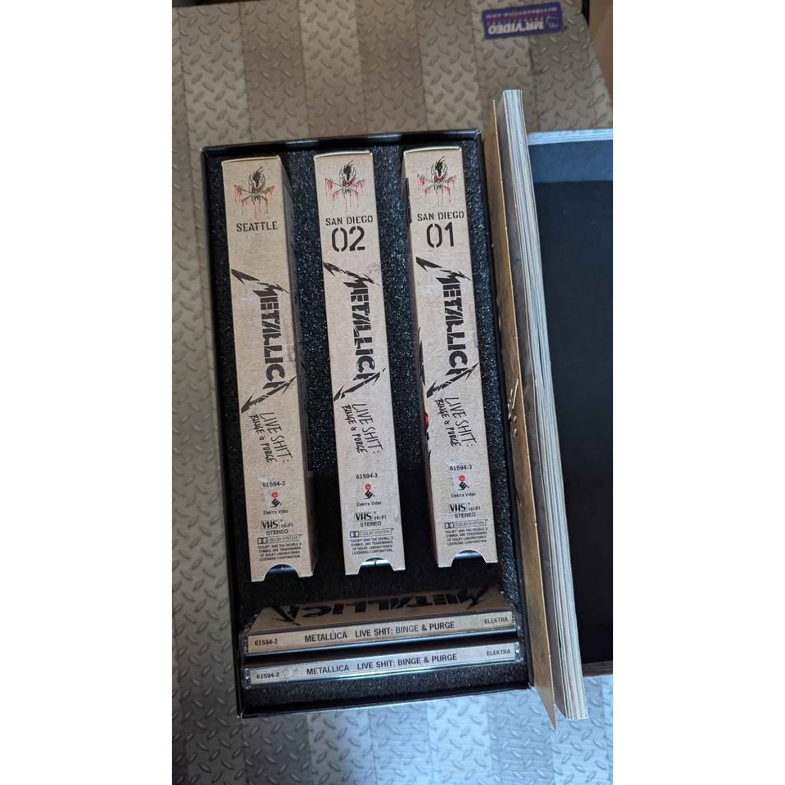 1993 Metallica Live $hit: Binge & Purge Box Set - 100% COMPLETE