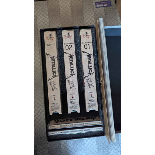 1993 Metallica Live $hit: Binge & Purge Box Set - 100% COMPLETE